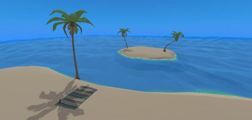 Water example usage as ocean